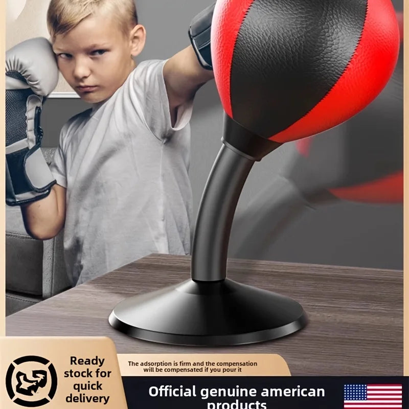 (Recommended By The United States)Desktop Boxing Speed ​​Reaction Ball - A Children's Toy Training Equipment Suitable For Both Boy