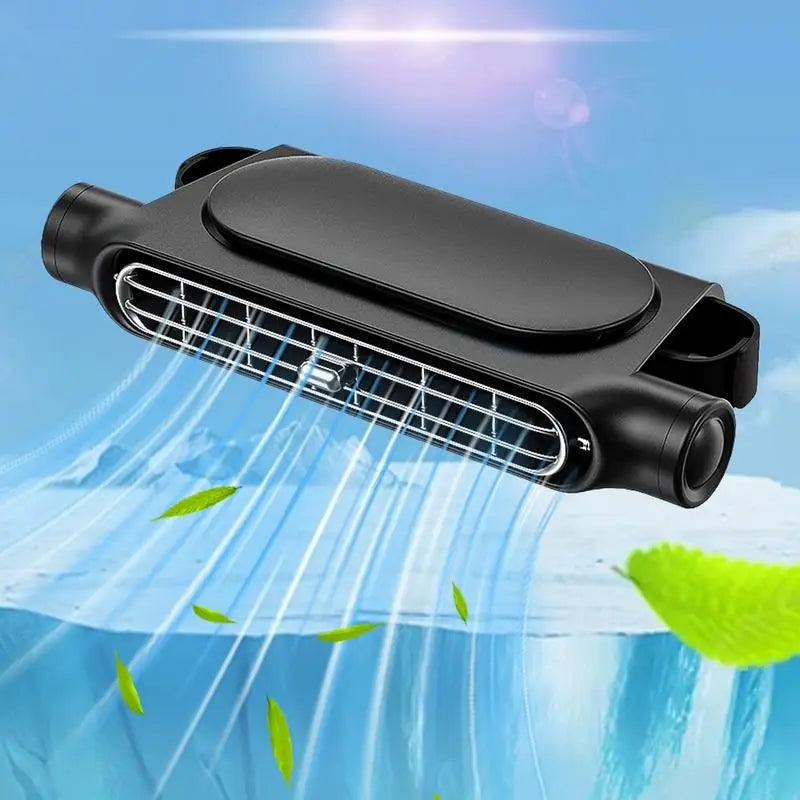 Car Backseat Fan Car Seat Fan Angle Adjustable 3000mAh Rechargeable 3-Speed ​​Adjustable Cooling Devices For Truck Camping Van RV