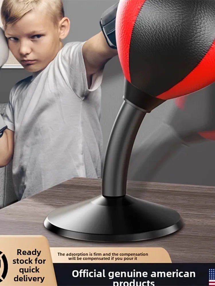 (Recommended By The United States)Desktop Boxing Speed ​​Reaction Ball - A Children's Toy Training Equipment Suitable For Both Boy